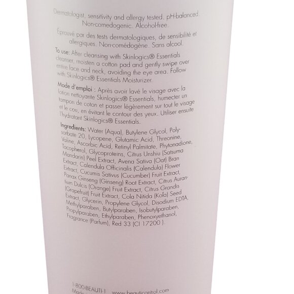 BeautiControl Skinlogics Essentials Replenishing Tonic 6.7 fl.oz. Sensitive Skin - Picture 8 of 14